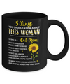 5 Things You Should Know About This Woman Cat Mom Mug Coffee Mug | Teecentury.com