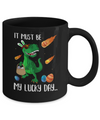 Funny Easter Bunny Dinosaur It Must Be My Lucky Day Mug Coffee Mug | Teecentury.com