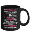 Vietnam Veteran's Wife I Was Raised By Mine Mug Coffee Mug | Teecentury.com