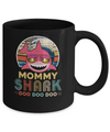 Retro Vintage Mommy Shark Doo Doo Doo Mug Coffee Mug | Teecentury.com