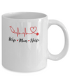Wife Mom Nurse Doctor Medic Womens Mug Coffee Mug | Teecentury.com