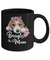 Beagle Mom Funny Dog Mom Gift Idea Mug Coffee Mug | Teecentury.com