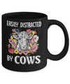 Easily Distracted By Cows Mug Coffee Mug | Teecentury.com