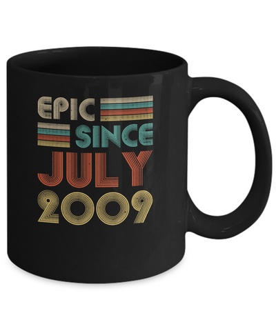 Epic Since July 2009 Vintage 13th Birthday Gifts Mug Coffee Mug | Teecentury.com