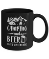 Funny Drinking Camping And Beer Why I'm Here Mug Coffee Mug | Teecentury.com