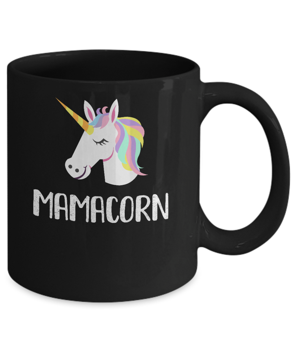 Unicorn Mom And Baby Mamacorn Mama Mother Day Gift Mug Coffee Mug | Teecentury.com