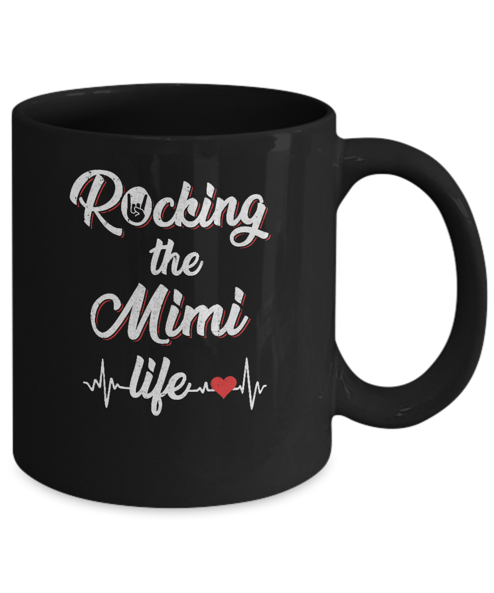 Rocking The Mimi Life Mothers Day Gifts Mug Coffee Mug | Teecentury.com
