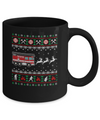 Merry Christmas Firefighter Fireman Ugly Sweater Gift Mug Coffee Mug | Teecentury.com
