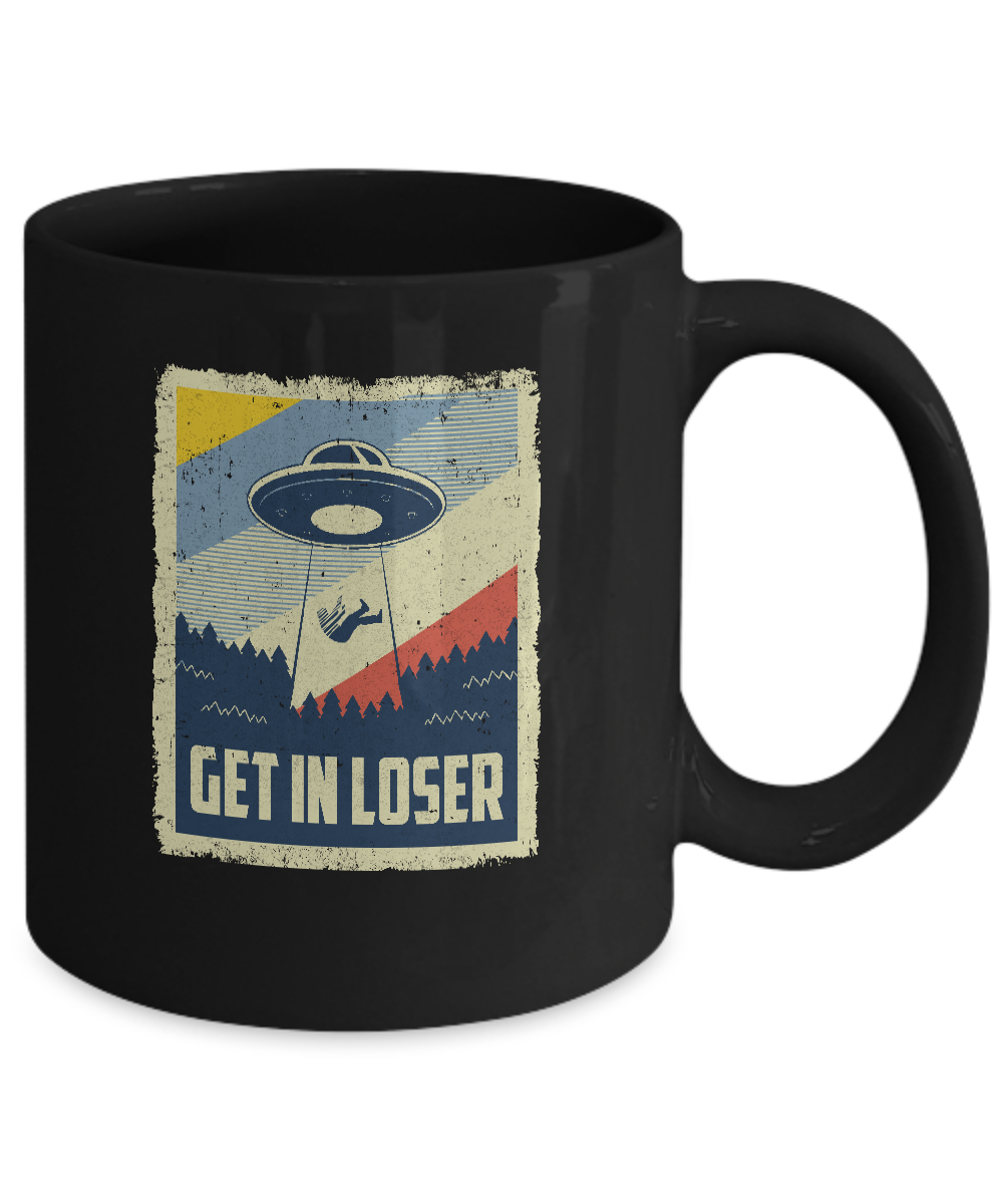 Vintage Get In Loser Mug Coffee Mug | Teecentury.com