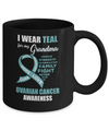 I Wear Teal For My Grandma Ovarian Cancer Awareness Mug Coffee Mug | Teecentury.com