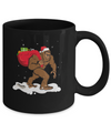 Bigfoot Santa Christmas Boys Men Sasquatch Xmas Gift Mug Coffee Mug | Teecentury.com