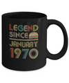 Legend Since January 1970 Vintage 52th Birthday Gifts Mug Coffee Mug | Teecentury.com