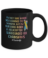 I'm Not Sure Where You Learned To Whisper Teacher Mug Coffee Mug | Teecentury.com