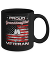 Proud Granddaughter Of A Veteran Mug Coffee Mug | Teecentury.com