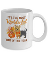 Yorkie Autumn It's The Most Wonderful Time Of The Year Mug Coffee Mug | Teecentury.com