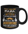 They Call Me Papa Because Partner In Crime Mug Coffee Mug | Teecentury.com