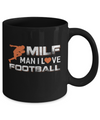 MILF Man I Love Football Mug Coffee Mug | Teecentury.com