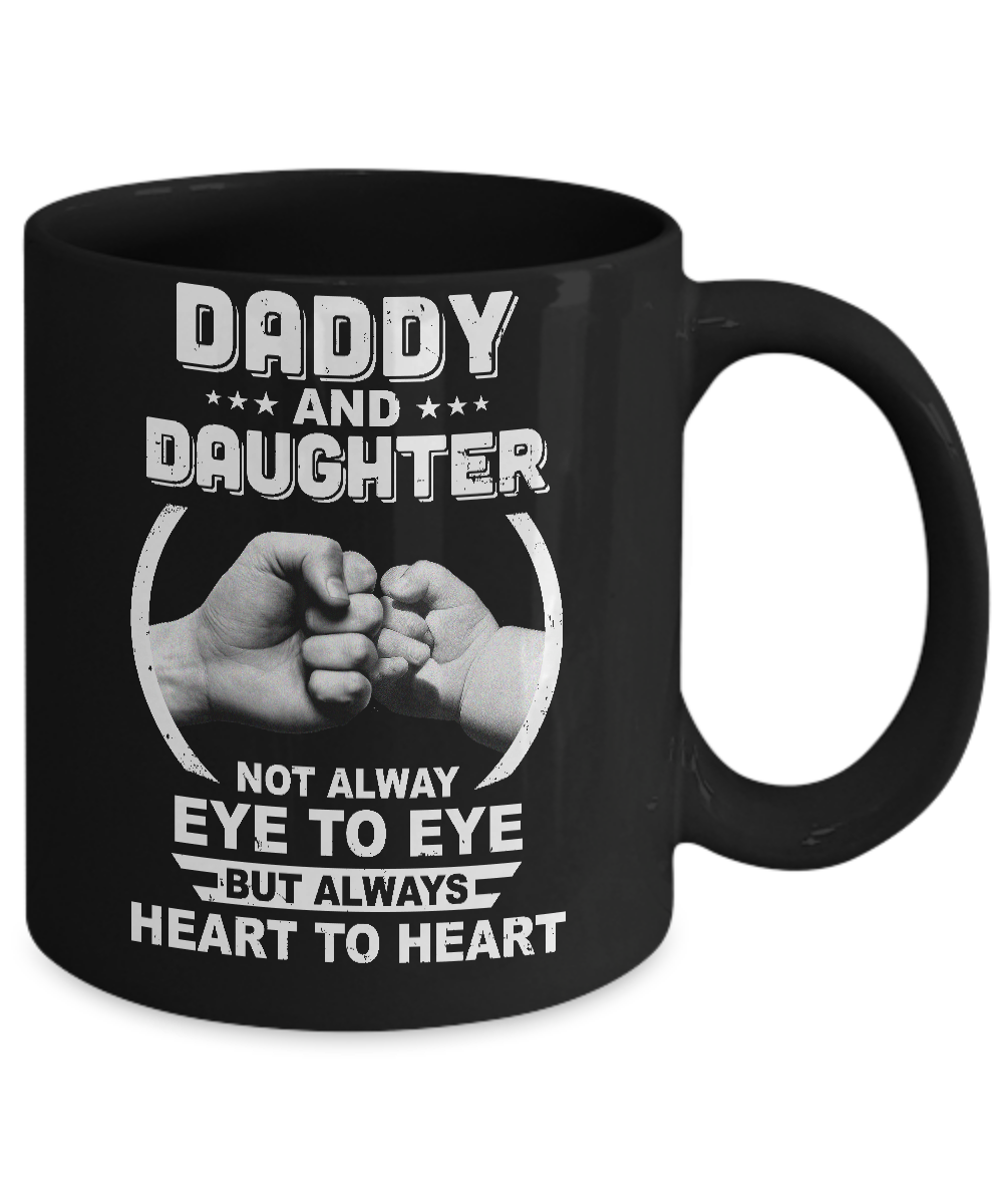 Father And Daughter Daddy And Baby Funny Father's Day Gift Mug Coffee Mug | Teecentury.com