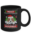 Beagle Merry Woofmas Ugly Christmas Sweater Mug Coffee Mug | Teecentury.com