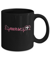 Nurse Heartbeat Nursing Passionate Mug Coffee Mug | Teecentury.com