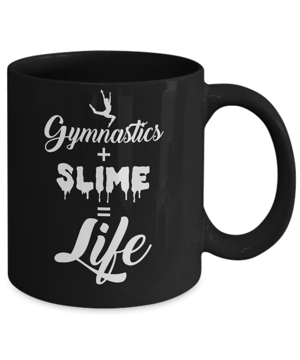 Daughter Mom Gymnastics And Slime Is Life Mug Coffee Mug | Teecentury.com