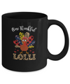 One Thankful Lolli Leopard Turkey Thanksgiving Gift Mug Coffee Mug | Teecentury.com