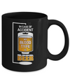 Beer In Case Of Accident My Blood Type Is Beer Mug Coffee Mug | Teecentury.com