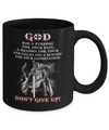 Knight Templar God Has A Purpose For Your Pain Don't Give Up Mug Coffee Mug | Teecentury.com