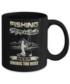 Fishing Solves Most of My Problems Beer Solves The Rest Mug Coffee Mug | Teecentury.com