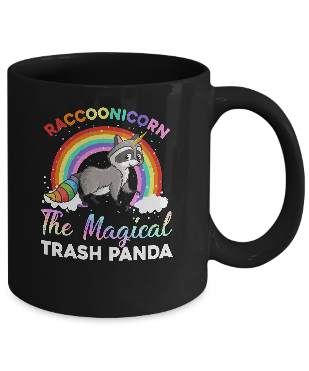 Racoonicorn Raccoon Unicorn Trash Panda For Kid Girls Mug Coffee Mug | Teecentury.com