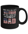 Some People Call Me A Veteran Dad Fathers Day Gifts Mug Coffee Mug | Teecentury.com