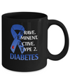 Beat Diabetes Support Type 2 Diabetes Awareness Mug Coffee Mug | Teecentury.com