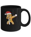 Dabbing Gingerbread Santa Baseball Christmas Pajama Gifts Mug Coffee Mug | Teecentury.com