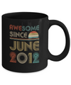 Awesome Since June 2012 Vintage 10th Birthday Gifts Mug Coffee Mug | Teecentury.com