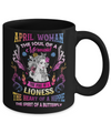 April Woman The Soul Of A Mermaid Birthday Mug Coffee Mug | Teecentury.com