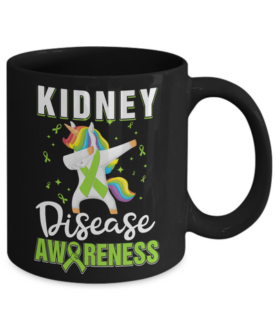 Inspirational Kidney Disease Awareness Unicorn Support Mug Coffee Mug | Teecentury.com