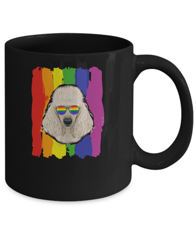 Funny Poodle LGBT LGBT Pride Gifts Mug Coffee Mug | Teecentury.com