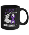 Lupus Warrior Unbreakable Lupus Awareness Mug Coffee Mug | Teecentury.com