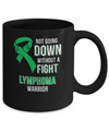 Not Going Down Without A Fight Lymphoma Awareness Warrior Mug Coffee Mug | Teecentury.com