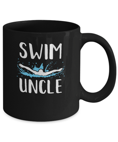 Swim Uncle Funny Swimming Birthday Gift Mug Coffee Mug | Teecentury.com