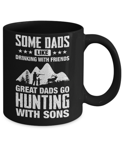 Great Dad Go Hunting With Sons Father Day Gift Mug Coffee Mug | Teecentury.com