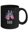Patriotic Dad Daddy Unicorn Americorn 4Th Of July Mug Coffee Mug | Teecentury.com