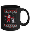 Dabbing Santa Penguin Dab Dance Ugly Christmas Sweater Mug Coffee Mug | Teecentury.com