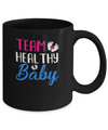 Gender Reveal Party Costume Team Healthy Baby Dad Mom Gift Mug Coffee Mug | Teecentury.com