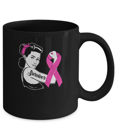 We Can Cure It Breast Cancer Pink Awareness Survivor Mug Coffee Mug | Teecentury.com