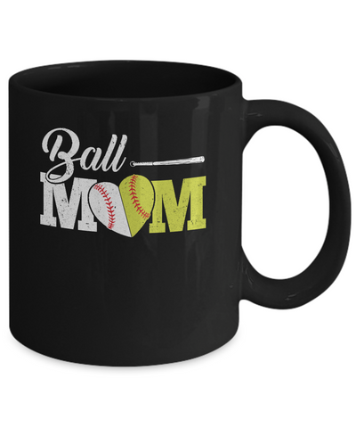 Funny Softball Mom Baseball Mom Mothers Day Mug Coffee Mug | Teecentury.com