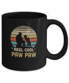 Vintage Father's Day Gift Reel Cool Paw Paw Fishing Mug Coffee Mug | Teecentury.com