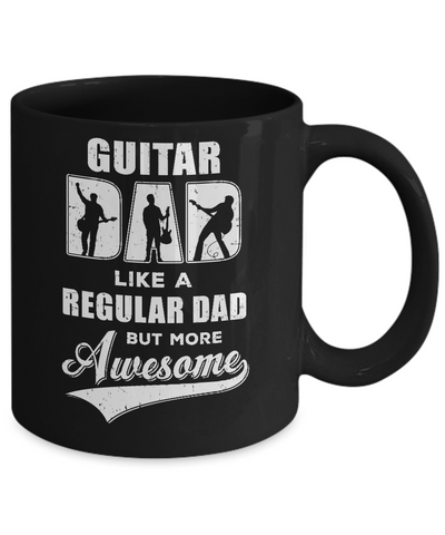 Guitar Dad Player Musician Awesome Fathers Day Gift Mug Coffee Mug | Teecentury.com