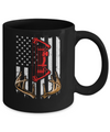 Deer Hunting US Flag Deer Hunter Mug Coffee Mug | Teecentury.com