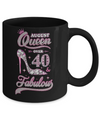 August Queen 40 And Fabulous 1982 40th Years Old Birthday Mug Coffee Mug | Teecentury.com